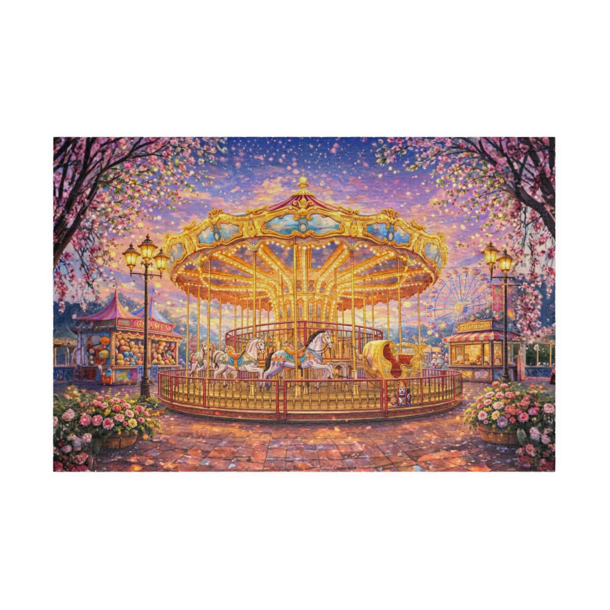 Twilight Carousel: Golden Dream Puzzle