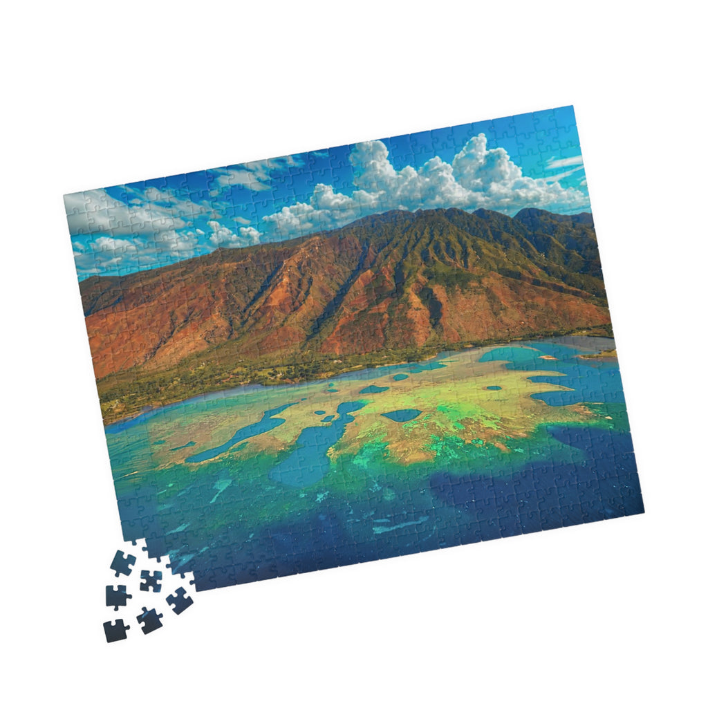 Tropical Ocean Puzzle 500 Piece, Colorful Coral Reef Jigsaw Puzzle, Relaxing Sea Life Art, Landscape Puzzle (Copy)