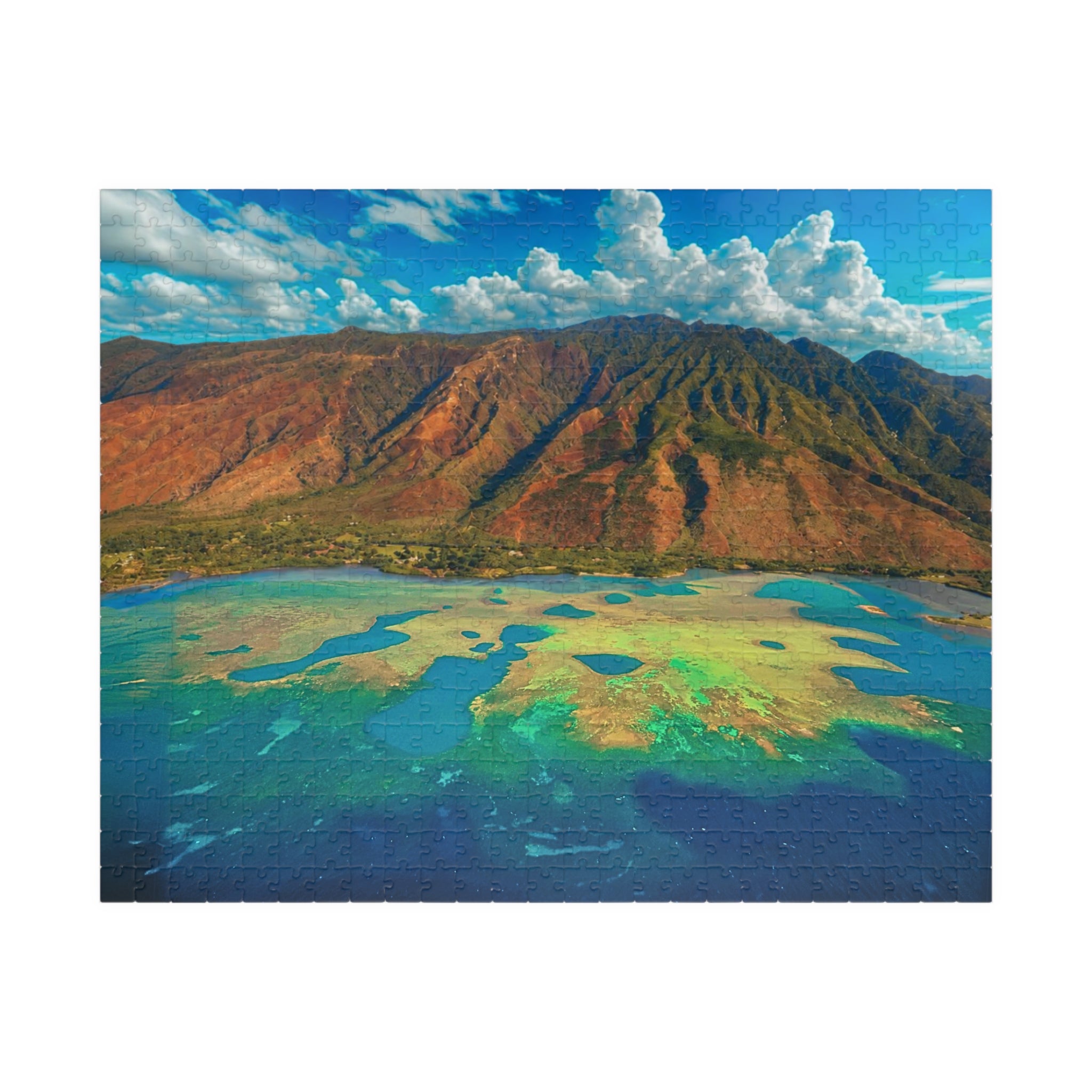 Tropical Ocean Puzzle 500 Piece, Colorful Coral Reef Jigsaw Puzzle, Relaxing Sea Life Art, Landscape Puzzle (Copy)