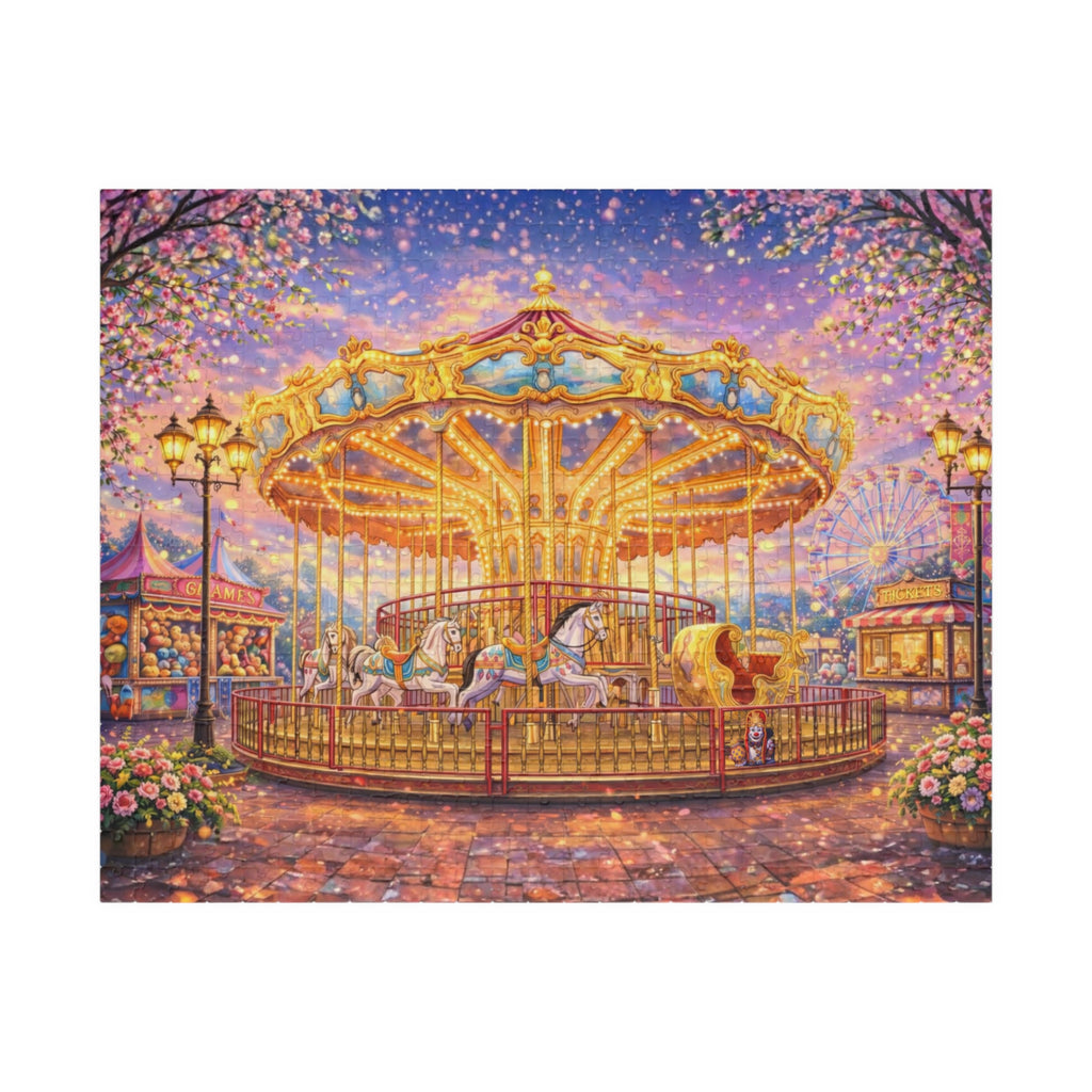 Twilight Carousel: Golden Dream Puzzle
