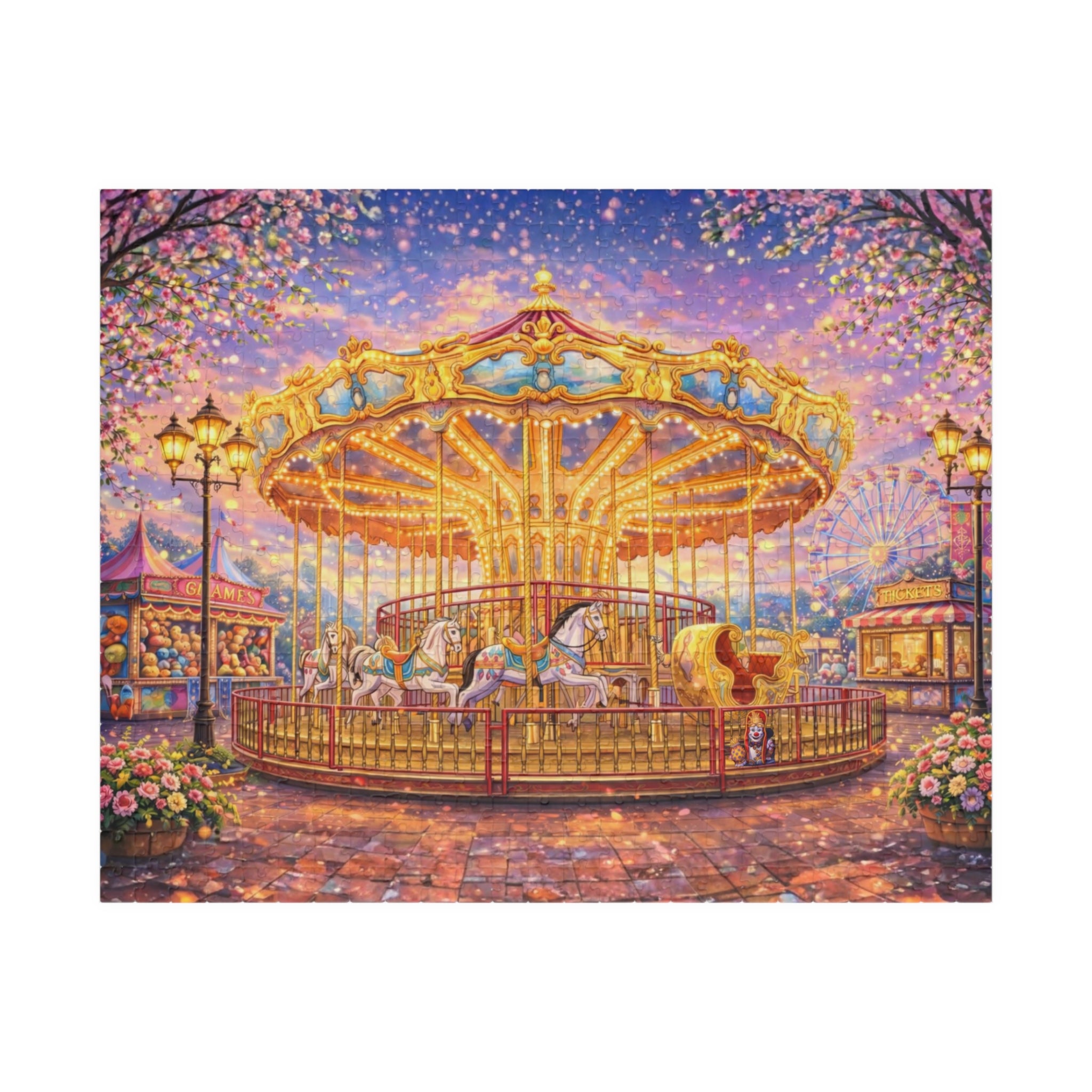 Twilight Carousel: Golden Dream Puzzle
