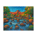 Golden River Crossing 500/1000 Piece Puzzle