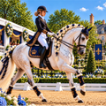 Dressage Horse Puzzle 500 or 1000 Piece – Equestrian Jigsaw Puzzle, White Horse Puzzle, Horse Lover Gift, Elegant Puzzle for Adults