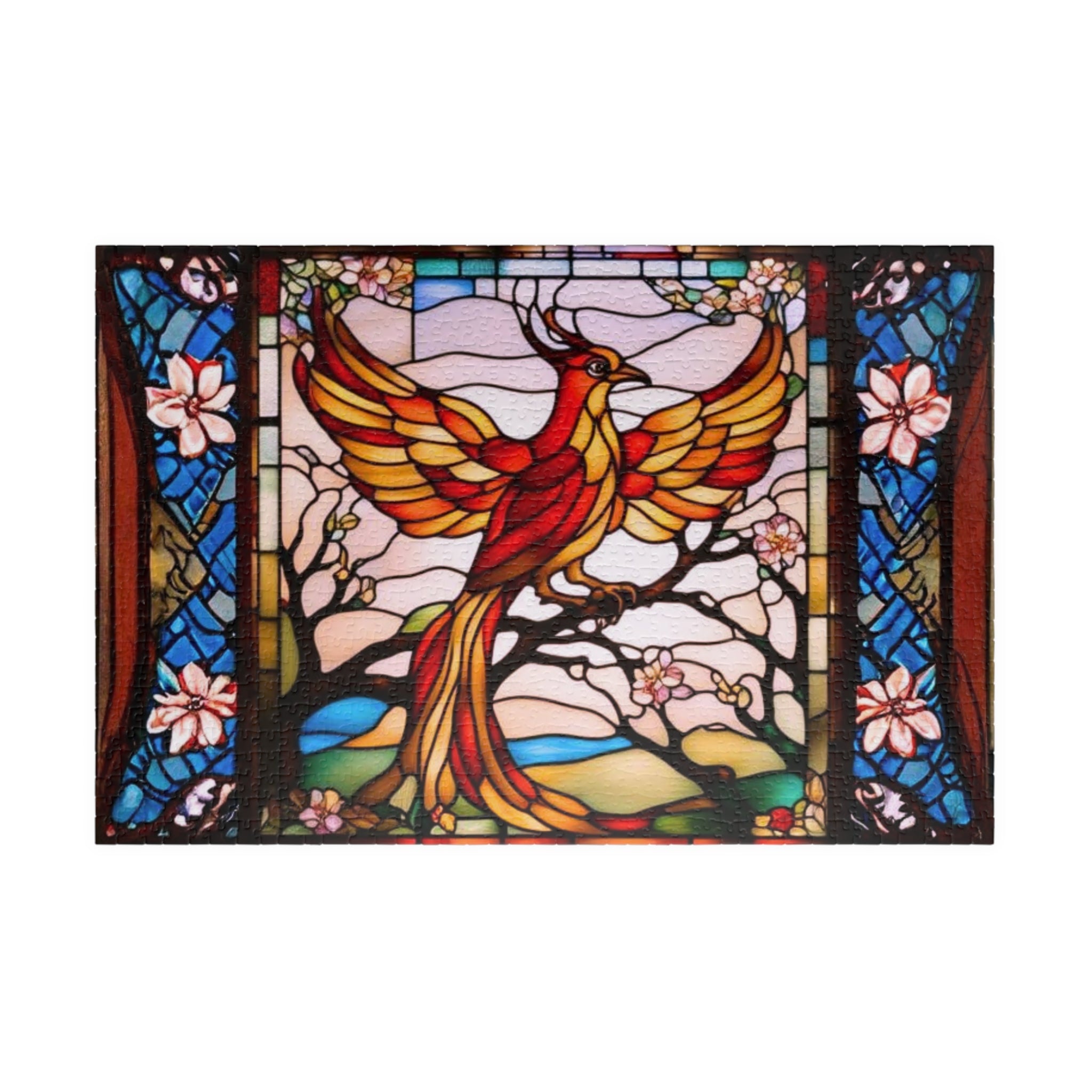 Rising Phoenix – Stained Glass Radiance Puzzle
