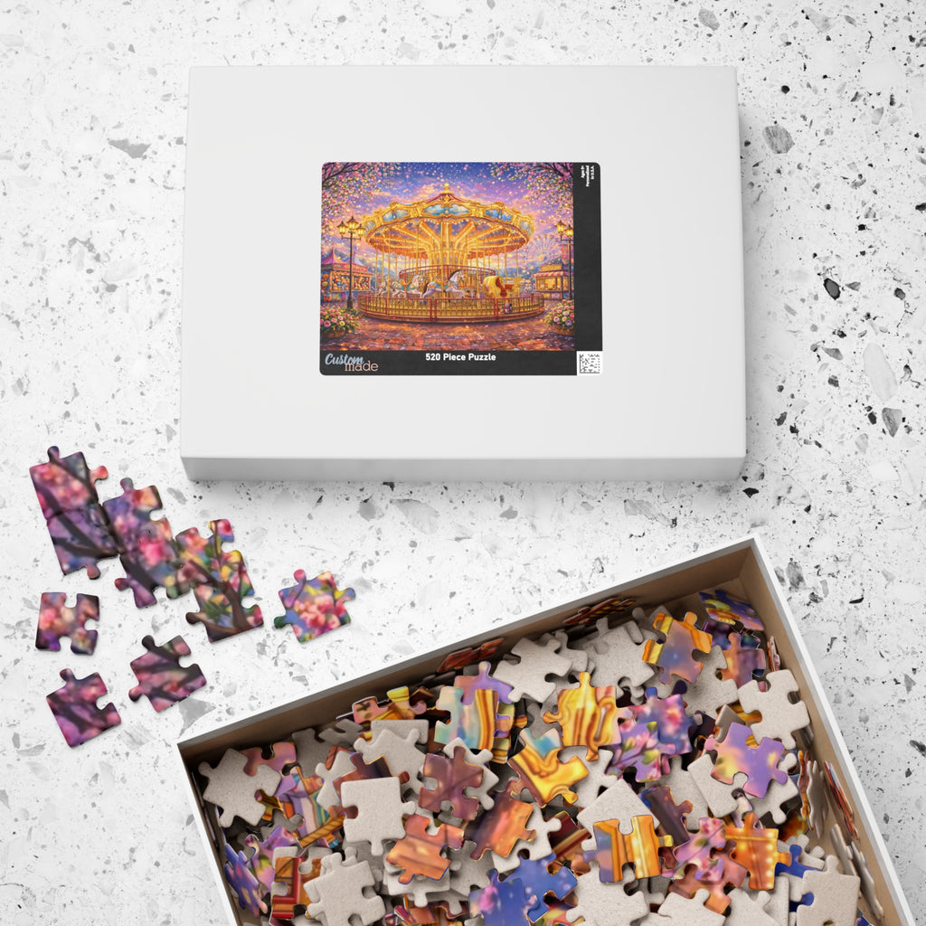 Twilight Carousel: Golden Dream Puzzle