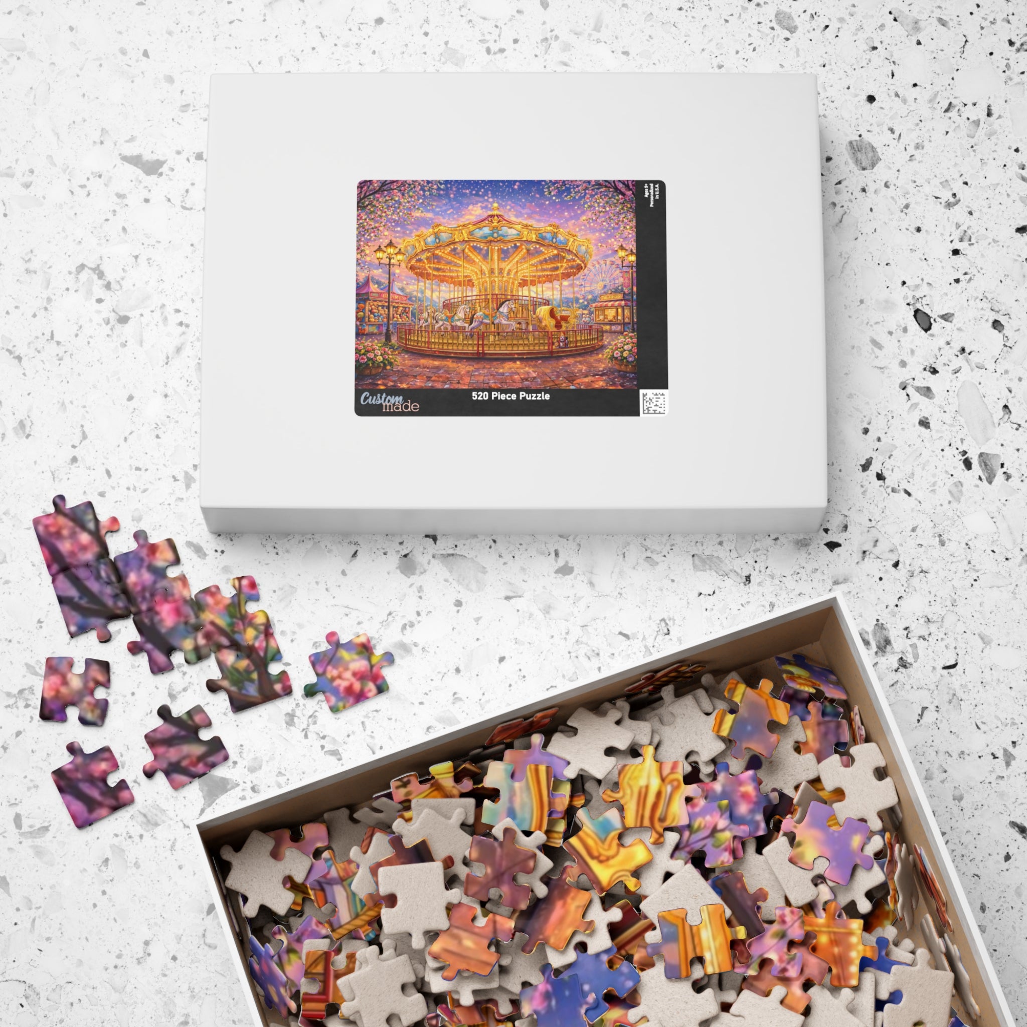 Twilight Carousel: Golden Dream Puzzle