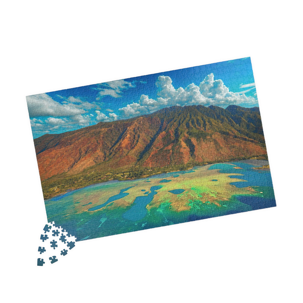 Tropical Ocean Puzzle 500 Piece, Colorful Coral Reef Jigsaw Puzzle, Relaxing Sea Life Art, Landscape Puzzle (Copy)