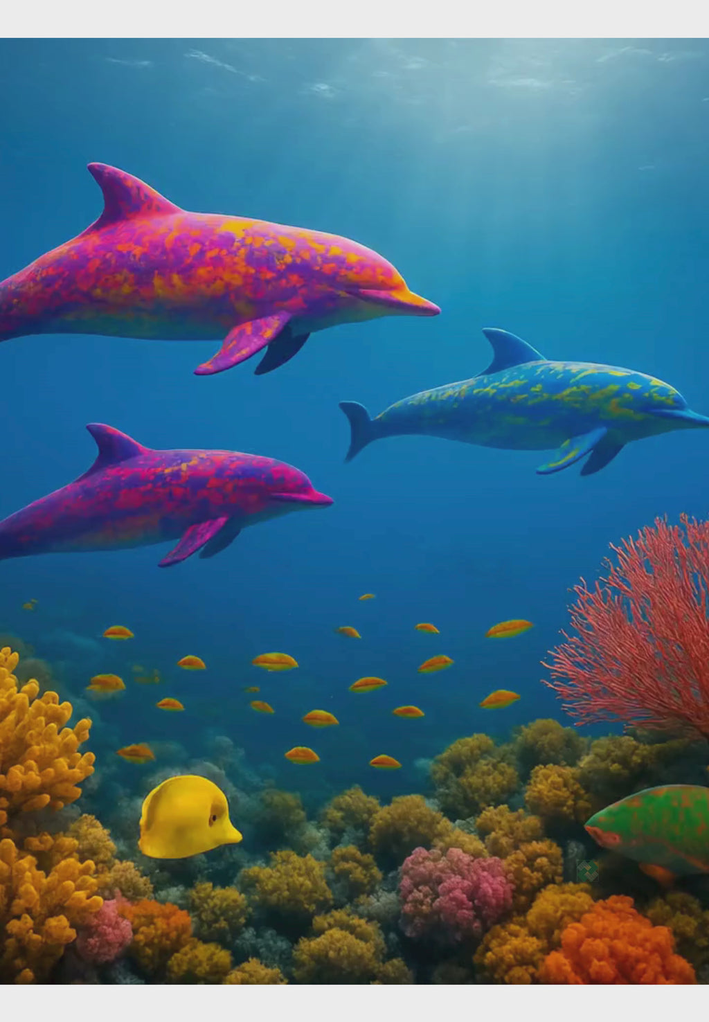 Reef Dancers: Dolphin Puzzle